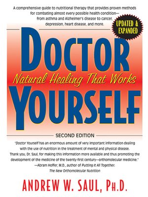 cover image of Doctor Yourself: Natural Healing that Works
